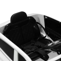 HOMCOM Macchina Elettrica per Bambini con Telecomando Modello AUDI Q5 12V Musica Luci e Suoni 116 × 75 × 56cm Bianco(m-7)