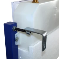 HOMCOM Cassetta di Risciacquo ad Incasso Nascosto per WC Capacità 7L Plastica 73.6 × 48 × 11.6cm(m-8)