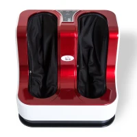 HOMCOM Massaggiatore Piedi Elettrico Massaggio Shiatsu a Rullo con 3 Programmi(m-1)