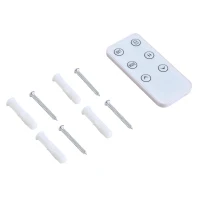 HOMCOM Termoconvettore Elettrico a Parete o a Terra Riscaldatore 1000W/2000W con Telecomando in Acciaio Vetro 92x24x43cm Nero(m-9)