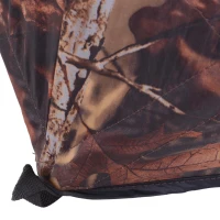 Outsunny Tenda Stealth Camo per Caccia e Fotografia 2 Persone 4 Finestre Ottima Visibilità Tessuto Oxford 145x145x165cm(m-8)