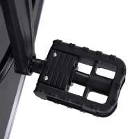 HOMCOM Cyclette con Tavolo da Lavoro Scrivania con Altezza Regolabile per il Tuo PC o Tablet, Pedali a Scomparsa(m-8)