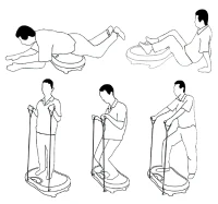 Outsunny - Piattaforma vibrante Pedana vibrante Fitness Massaggio Home trainer(m-9)