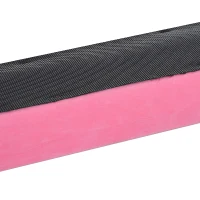 Homcom Trave da Ginnastica per Allenamento Imbottita in Legno, Rosa, 240x10x6.5cm(m-10)