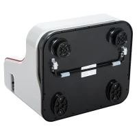 HOMCOM Massaggiatore Piedi Elettrico Massaggio Shiatsu a Rullo con 3 Programmi(m-11)