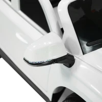 HOMCOM Macchina Elettrica per Bambini con Telecomando Modello AUDI Q5 12V Musica Luci e Suoni 116 × 75 × 56cm Bianco(m-8)