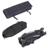 HOMCOM Culla Lettino per Bambini Pieghevole con Borsa e Materassino da Viaggio Tessuto Oxford 120x60x75cm(m-8)