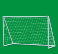 Outsunny - Mini porta da calcio gonfiabile per bambini rete di calcio da giardino L(m-5)