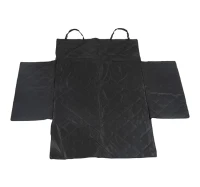 PawHut Telo di Copertura per Bagagliaio Auto Impermeabile per Animali Domestici in Tessuto Oxford Nero 185.5x175cm(m-1)