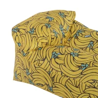 Outsunny Air Sofa Lettino Gonfiabile Senza Pompa con Borsa per il Trasporto Max. 180 KG 185x70x52cm Giallo(m-5)