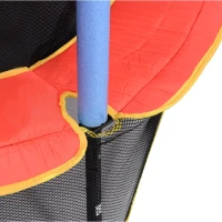 Homcom Trampolino Elastico con Rete di Sicurezza Diametro 140cm(m-9)