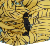 Outsunny Air Sofa Lettino Gonfiabile Senza Pompa con Borsa per il Trasporto Max. 180 KG 185x70x52cm Giallo(m-7)