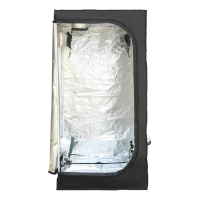 Outsunny Grow Box Grow Tent per Coltivazione Piante in Oxford 100×100×200cm(m-7)