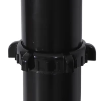 Outsunny Doccia Energia Solare da Giardino Piscina Esterno Serbatoio 20L PVC Ф11 x 218cm Nero(m-8)