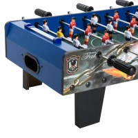 HOMCOM Mini Calcio Balilla per Bambini in Legno MDF 69x37x24cm(m-12)