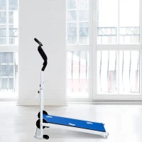 HomCom Tapis Roulant Magnetico con Schermo LCD Pieghevole Per Fitness(m-2)