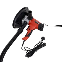 DURHAND Levigatrice Elettrica da Muro con Aspiratore 1200W Velocità Regolabile 32 × 33 × 27cm(m-7)