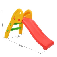 Outsunny Scivolo per Bambini Casa o Giardino Colorato, 110 x 54 x 70cm(m-3)
