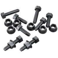 HOMCOM Set di Utensili Giocattolo per Bambini Sopra i 3 Anni Carrello a 2 Livelli con 29 Attrezzi da Gioco Certificati EN7 1-1.2.3 Materiale Ecologico Arancione 40x35x48cm(m-7)