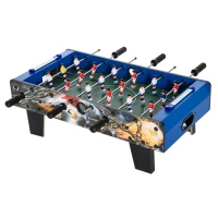 HOMCOM Mini Calcio Balilla per Bambini in Legno MDF 69x37x24cm(m-5)