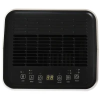 HOMCOM Deumidificatore Ambiente con Display per Ambienti 15-25㎡, Serbatoio 2000ml, Spegnimento automatico, deumidificazione di max. 12 litri/24h，in ABS Bianco(m-10)