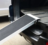 Pawhut Rampa Auto per Cani Pieghevole in Lega d’Alluminio, 183x38x5cm(m-2)