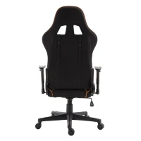 HOMCOM Sedia da Gaming con Rotelle Reclinabile Girevole Ufficio Tessuto(m-9)