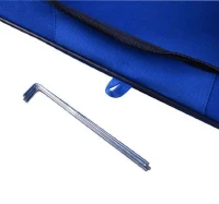 PawHut Box per animali Recinzione per cuccioli Cuccia , dimensioni: 125 x 125 x 58 cm, Colore : blu scuro(m-7)