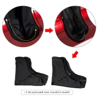 HOMCOM Massaggiatore Piedi Elettrico Massaggio Shiatsu a Rullo con 3 Programmi(m-12)