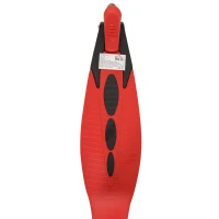 Homcom Monopattino per Bambini con 3 Ruote Fluo e Freno, Rosso(m-7)
