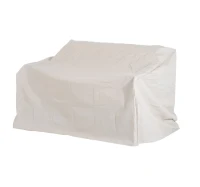 HOMCOM – Telo Copridivano Telo Arredo Multiuso in Tessuto Oxford Crema 140 × 84 × 56/94 cm(m-1)