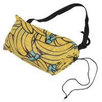 Outsunny Air Sofa Lettino Gonfiabile Senza Pompa con Borsa per il Trasporto Max. 180 KG 185x70x52cm Giallo(m-6)