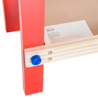 Homcom Banco da Lavoro Giocattolo in Legno per Bambini con 20 Accessori(m-9)