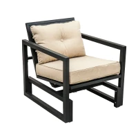 Outsunny - Set di Mobili da Giardino Poltrone Elegante di Alta Qualità(m-9)