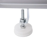 HOMCOM Canale canalina di scarico doccia sistema drenaggio doccia a pavimento in acciaio inox piastrellabile (740x110x70 cm)(m-6)