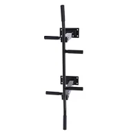 Homcom – Chin Up Bar Barra per Trazioni Esercizi da Soffitto Palestra Fitness(m-5)