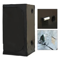 Outsunny GrowBox GrowRoom Tenda per Coltivazione Piante in Oxford 120×120×200cm(m-5)