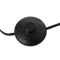 HOMCOM Lampada da Terra con Piantana a Tre Piedi per Salotto, in Legno e Acciaio, Lampadine E27, 52x52x153cm, Grigia(m-8)