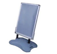 Outsunny - Espositore lavagna cavalletto pubblicitario base riempita con acqua sabbia(m-2)