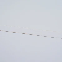 Homcom Mobiletto Libreria a 3 livelli in Legno Bianco 45x40x55cm(m-9)