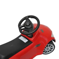 Outsunny - Auto giocattolo per bambini bimbi macchina veicolo giocattolo a spinta Mercedes-Benz SLK AMG bianco / rosso (Rosso)(m-7)