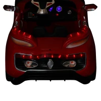 HOMCOM Macchina Elettrica per Bambini con Telecomando 12V in PP Rosso 128 × 80 × 53cm(m-8)