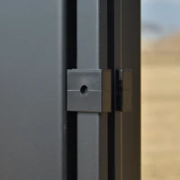 Outsunny pergola de gradina cu panza glisanta, 295x245 cm(m-9)