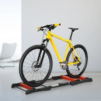 HOMCOM Trainer Pliabil Reglabil pentru Bicicleta Rulou frontal Sarcină maxima 120 kg(m-2)