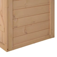 Outsunny Magazie de Scule pentru Exterior din lemn de brad 75x56x115 cm(m-10)