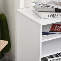 Vinsetto Dulap cu sertare pentru birou din Lemn alb 40 x 30 x 83cm(m-8)