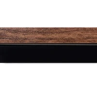 HOMCOM Mobilier TV Modern in Stil Industrial 3 Etajere din Lemn și Metal Maro(m-10)