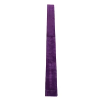 Homcom Trave da Ginnastica per Allenamento Imbottita in Legno, Viola, 210x10x6.5cm(m-9)