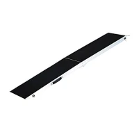 Pawhut Rampa Auto pentru Caini Pliabila din Aliaj de Aluminiu, 183x38x5cm(m-2)