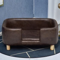 PawHut Canapea pentru animale perna acoperita cu spuma de cauciuc detasabila 74x48.5x31cm(m-8)